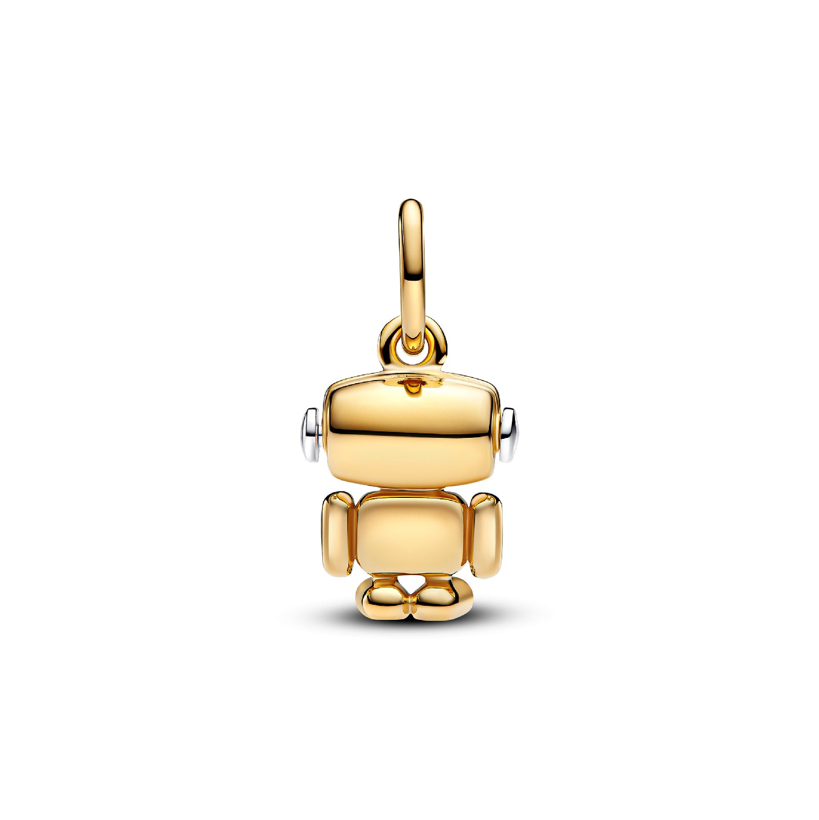 Charm pendente robot Pandora con placcatura oro 14kt da donna P.763441C01