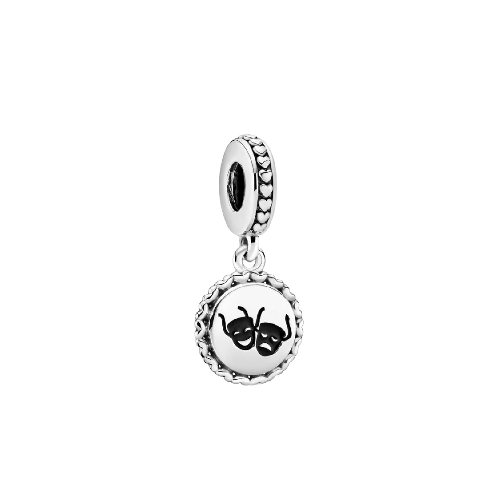 Charm con pendente Pandora in argento sterling 925 da donna P.792018-E022