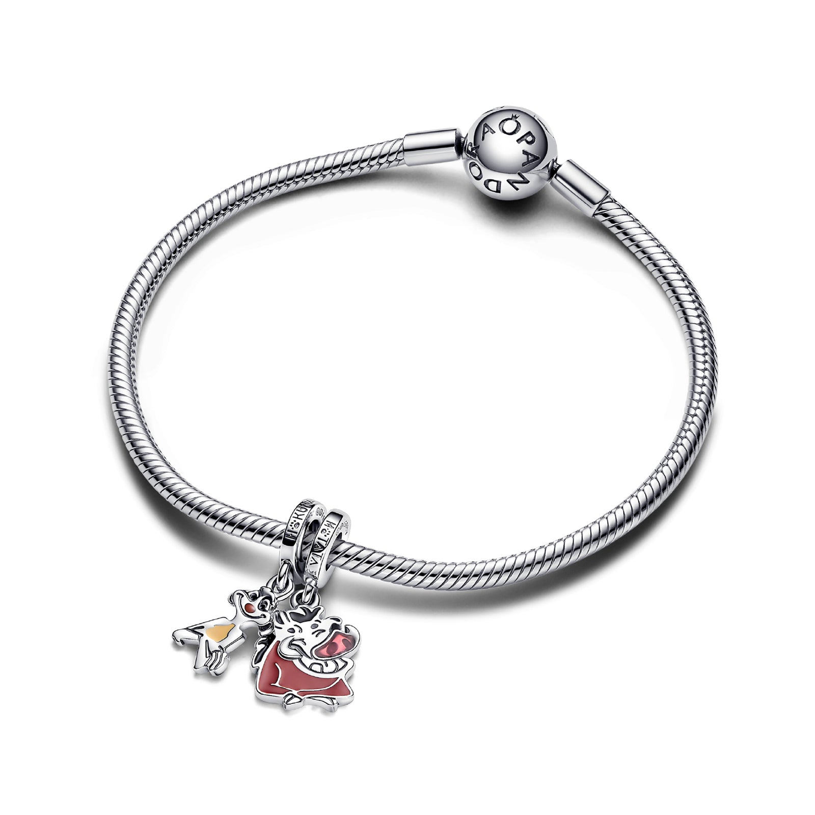 Charm con pendenti Il Re Leone Pandora in argento 925 da donna P.793357C01