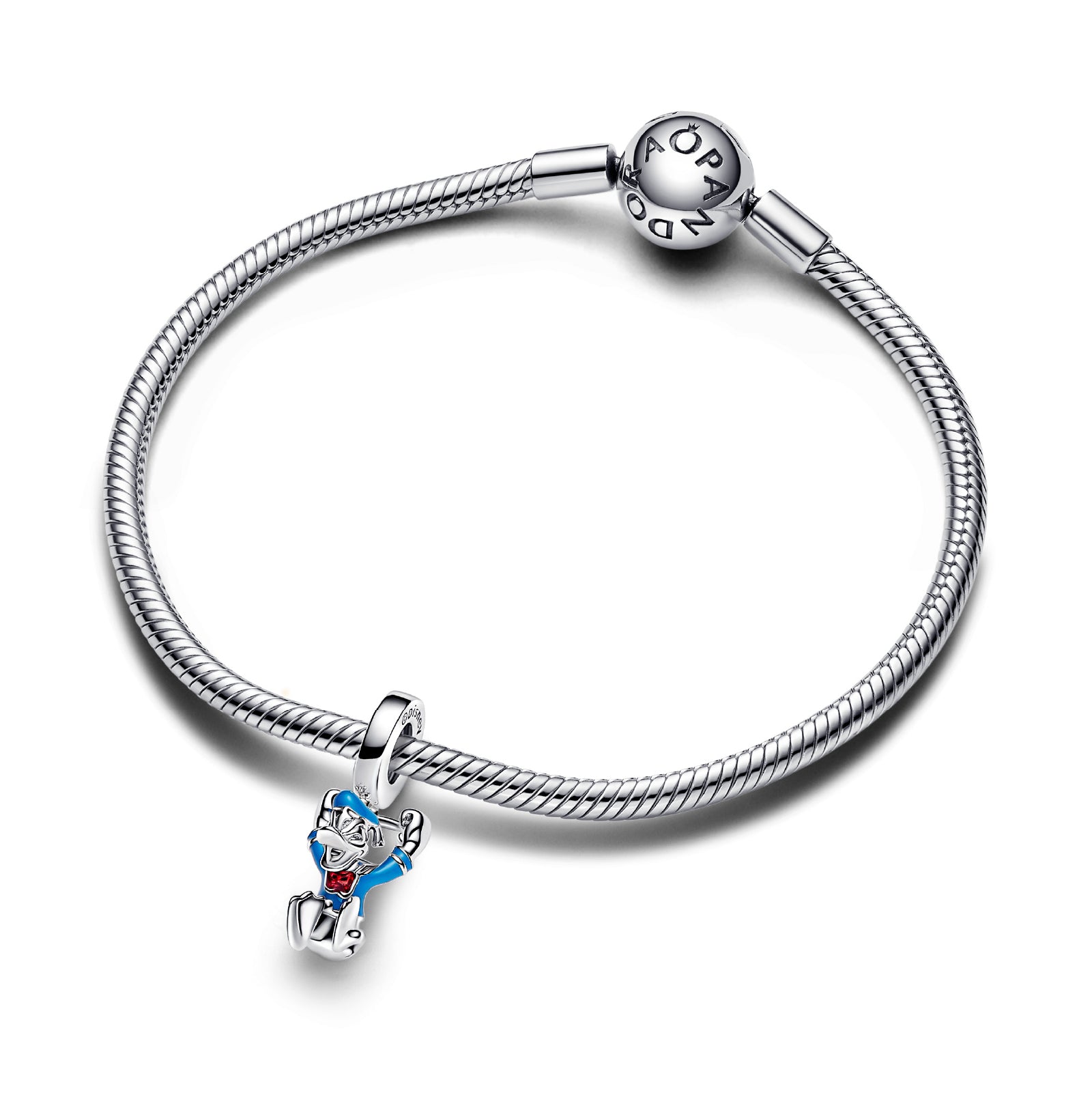 Charm con pendente Disney Pandora in argento 925 da donna P.793358C01