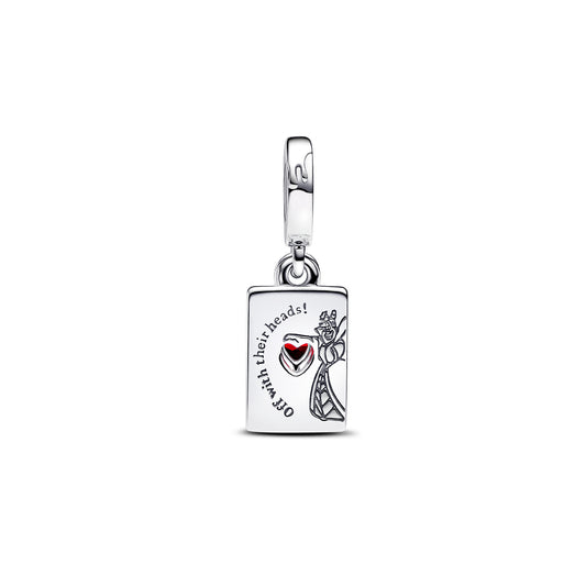 Charm pendente Pandora Disney in argento 925 e cristallo rosso P.793420C01