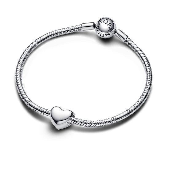 Charm cuore medio Pandora in Argento Sterling 925 da donna P.793439C00