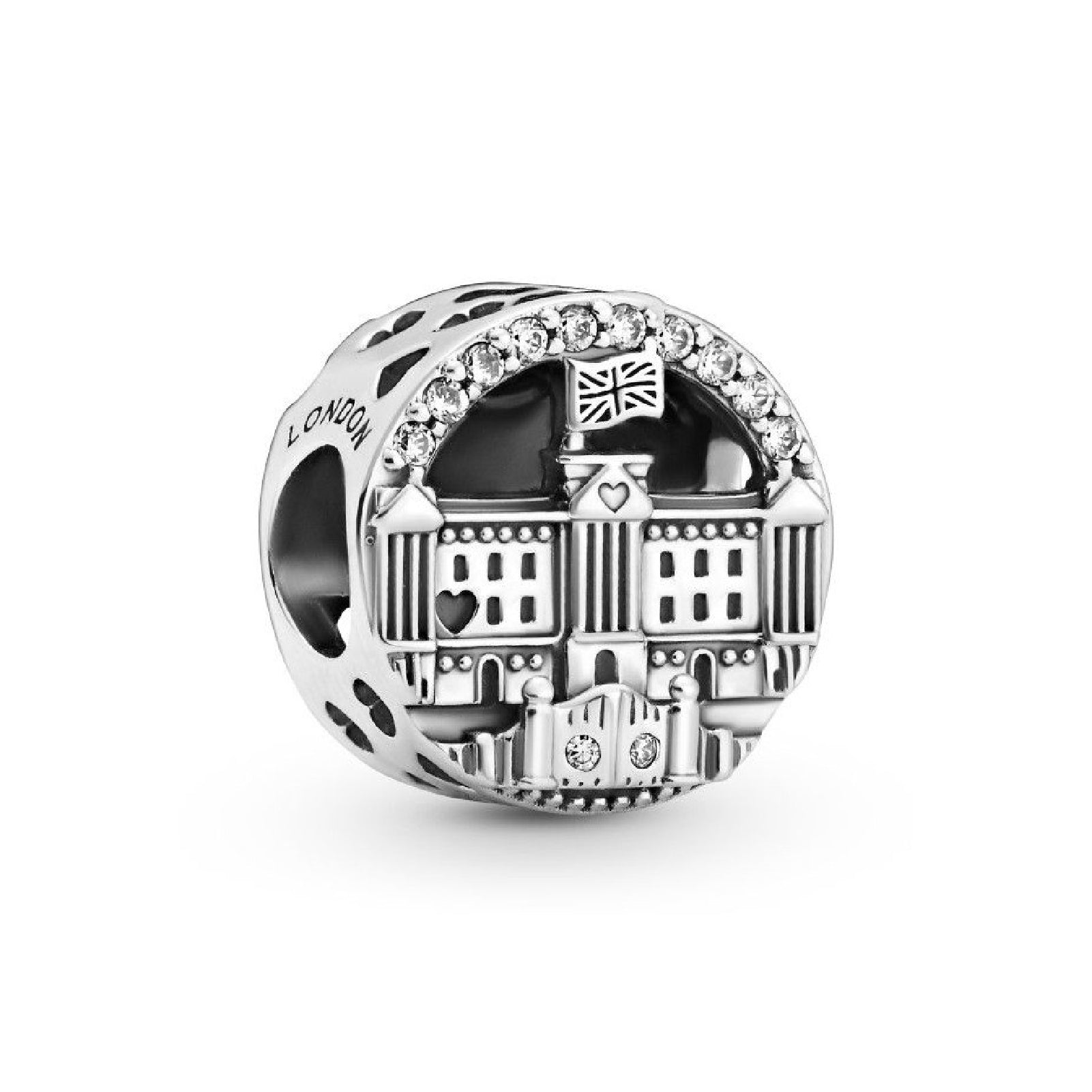 Charm Buckingham Palace Pandora in argento 925 e zirconi P.799382C01