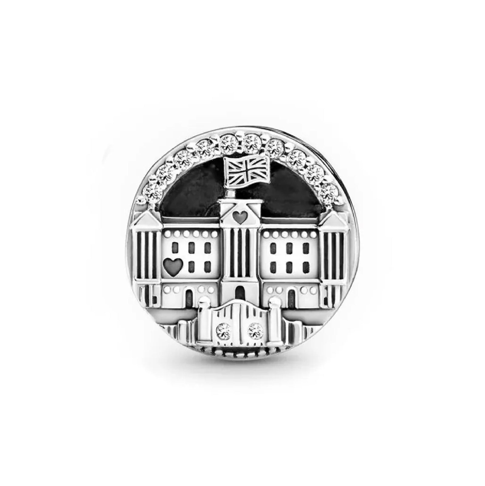 Charm Buckingham Palace Pandora in argento 925 e zirconi P.799382C01