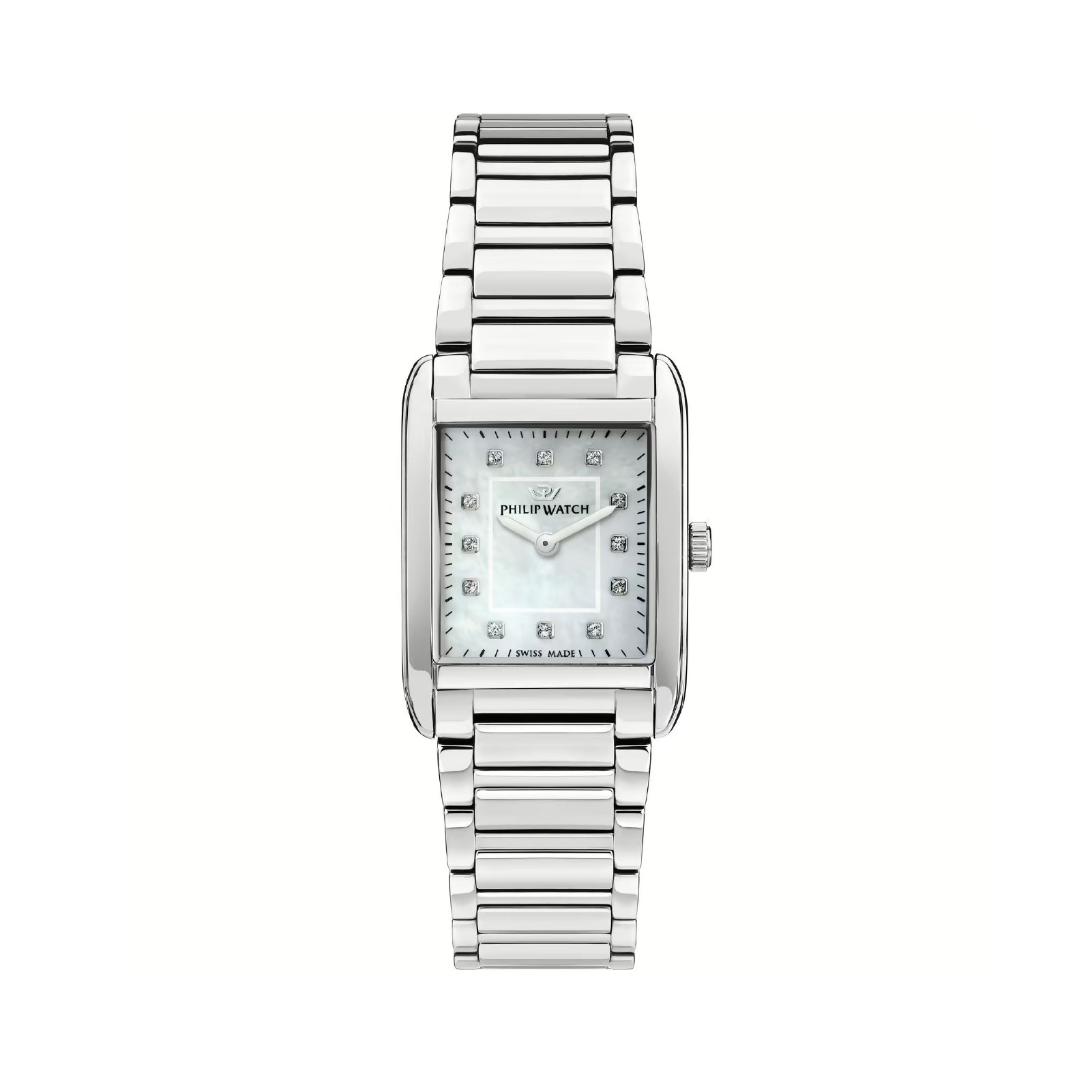 Orologio solo tempo Philip Watch in acciaio argento da donna MISURA UNICA