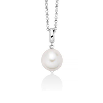 Collana donna Miluna Giochi di Perle in argento con perla barocca 12/15