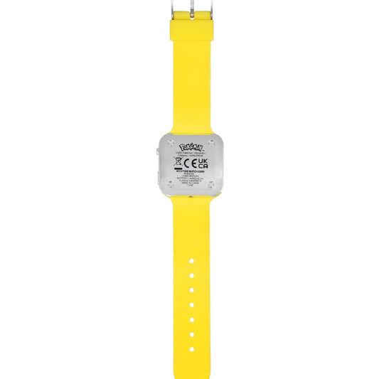 Orologio digitale bimbia Disney Pikachu LED in plastica e silicone giallo 35 mm