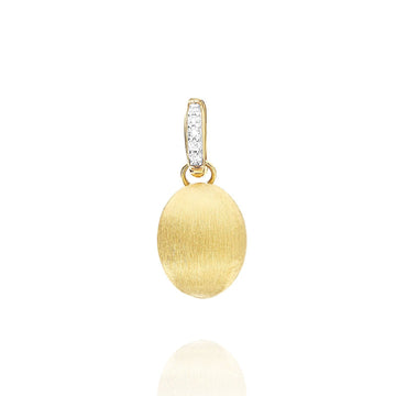 Charm donna Nanis Boules in oro con diamanti di 0,02ct