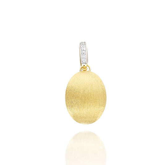 Charm donna Nanis Boules in oro con diamanti di 0,03ct