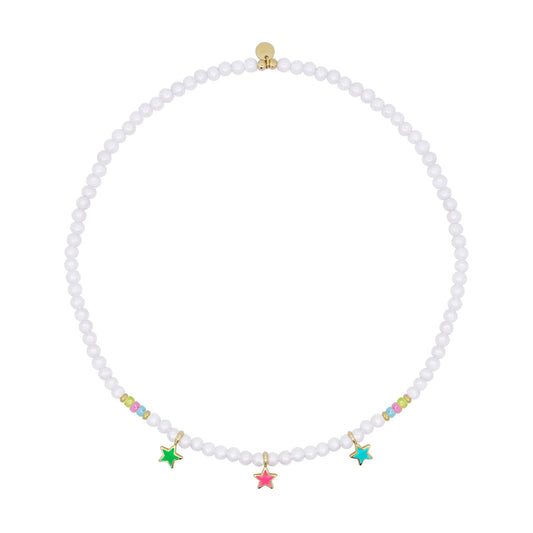 Collana con pendenti Rue Des Mille in argento 925 da donna elastico