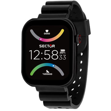 Orologio smartwatch unisex Sector S 03 plastica nera cassa 49x41,33mm