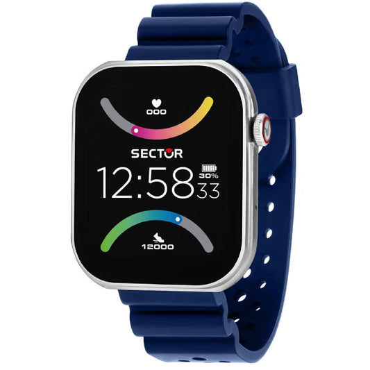 Orologio smartwatch unisex Sector S 03 plastica blu cassa 49x41,33mm