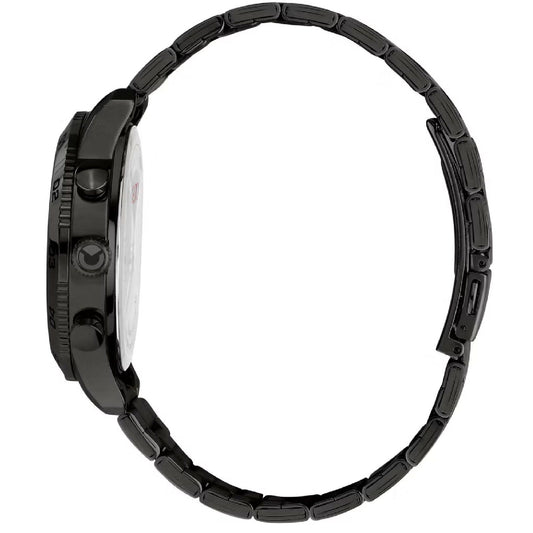 Orologio multifunzione uomo Sector 270 in acciaio nero 45mm