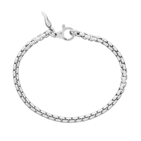 Bracciale a catena Giovanni Raspini in argento 925 da uomo 20 cm