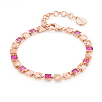 Bracciale Rosato Cubica da donna