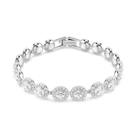 BRACCIALE SWAROVSKI PLACCATO IN RODIO CON CRISTALLI S.5682279