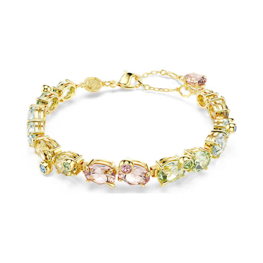 Bracciale tennis donna Swarovski con cristalli multicolor