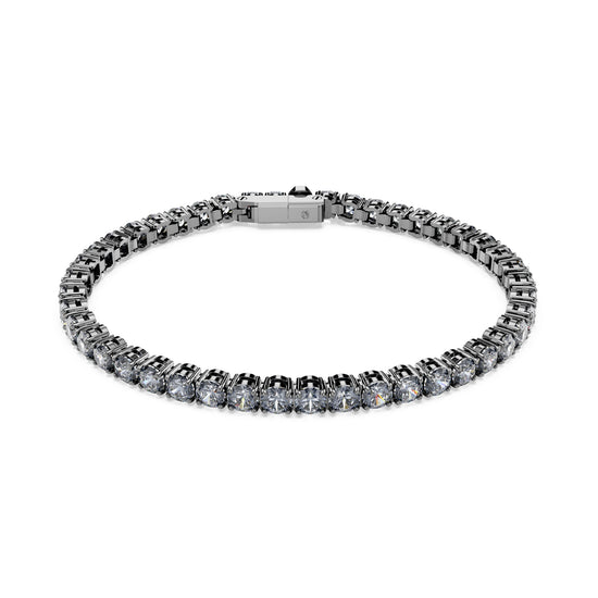 BRACCIALE TENNIS SWAROVSKI PLACCATO IN RUTENIO CON ZIRCONI S.5706561