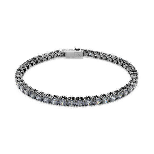 BRACCIALE TENNIS SWAROVSKI PLACCATO IN RUTENIO CON ZIRCONI S.5706561