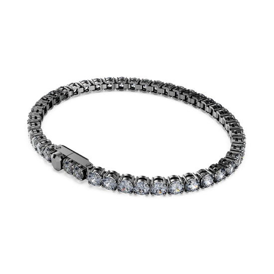 BRACCIALE TENNIS SWAROVSKI PLACCATO IN RUTENIO CON ZIRCONI S.5706561