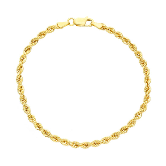 Bracciale JOY Gioielli Oro in oro 9KT con catena a corda 18 cm