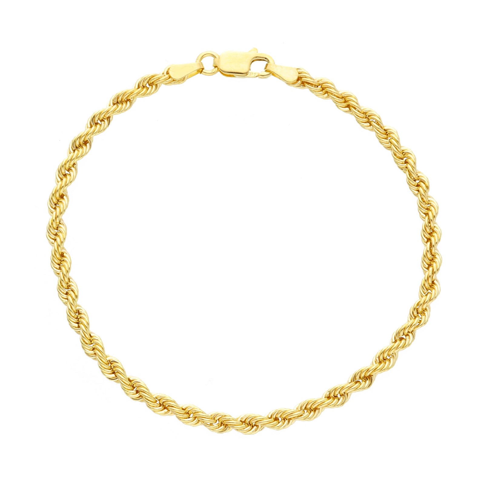 Bracciale JOY Gioielli Oro in oro 9KT con catena a corda 18 cm