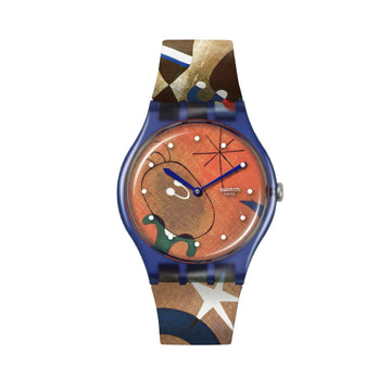 Orologio Swatch x Tate Gallery Mirò, Women and Bird in the Moonlight 41mm