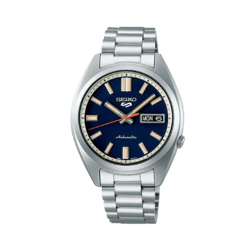 Orologio uomo Seiko 5 Sports SNXS series in acciaio quadrante blu 37,4mm