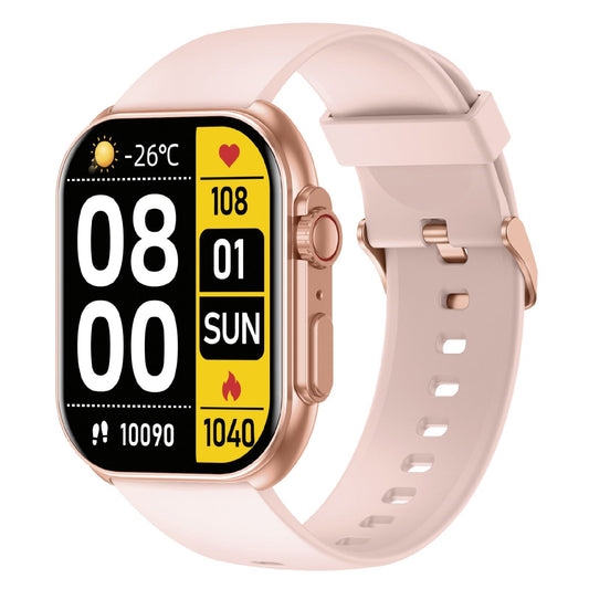 Orologio smartwatch donna Smarty 2.0 in alluminio e silicone rosa 46,5x40,5