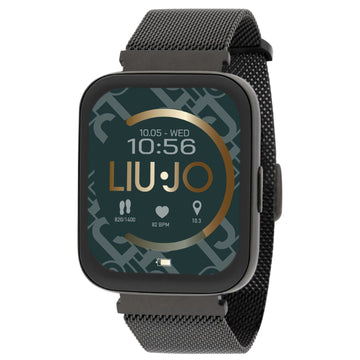 Orologio unisex Liu Jo Smartwatch Voice Slim nero maglia Milano 36X44 mm