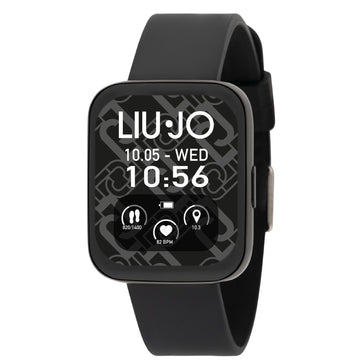 Orologio unisex Liu Jo Smartwatch Voice Slim nero cinturino silicone nero 36X44 mm