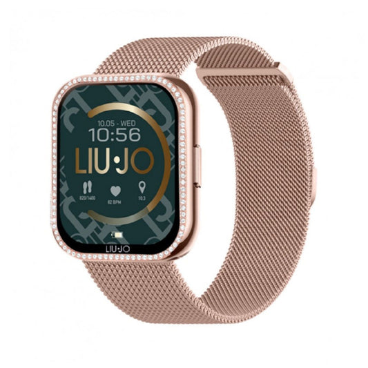 Orologio donna Liu Jo Smartwatch Luxury in acciaio rosé con cristalli