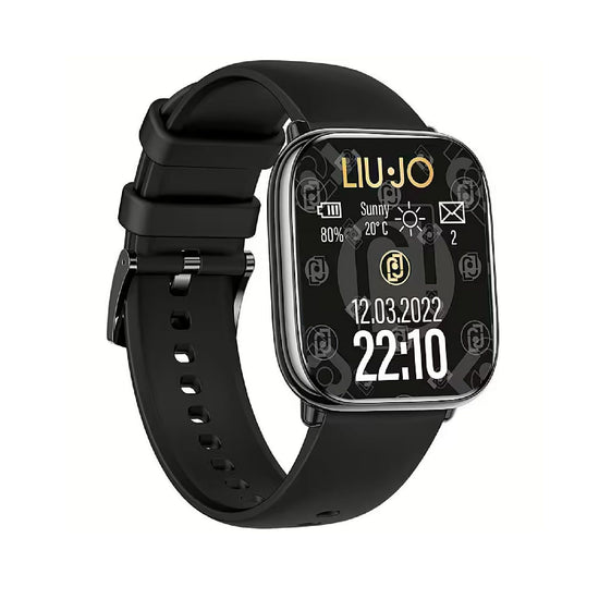 Orologio unisex Liu Jo Smartwatch acciaio nero e cinturino nero SWLJ152-1