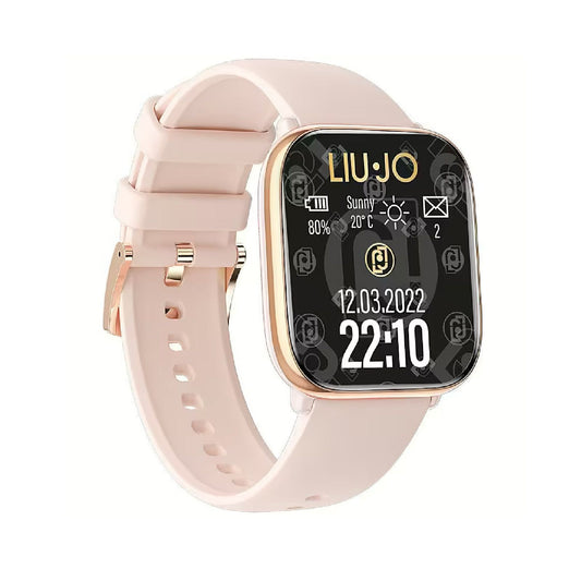 Orologio donna Liu Jo Smartwatch acciaio rosé e cinturino rosa