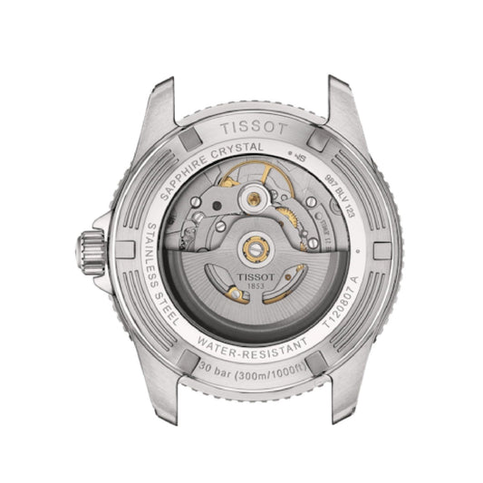 Orologio automatico uomo Tissot T-Sport in acciaio quadrante turchese 40 mm