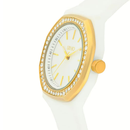 Orologio solo tempo Liu Jo Yacht Lady donna silicone bianco con zirconi