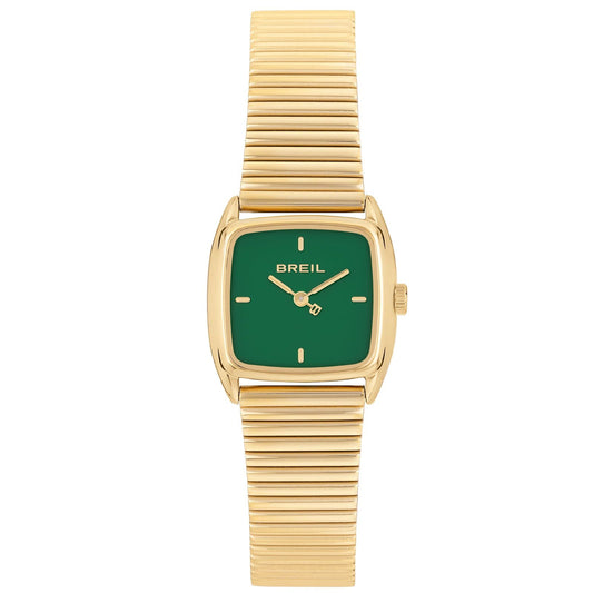 Orologio donna Breil Stylize in acciaio dorato quadrante verde 24x21mm