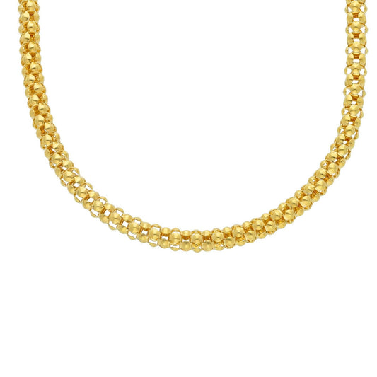 Collana donna JOY Gioielli in oro giallo con piccole sfere