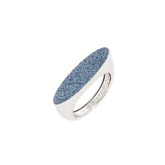 Anello donna Pesavento I Colori Del Mondo argento ovale blu santorini