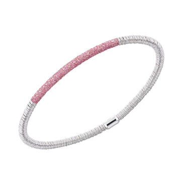 Bracciale donna Pesavento Colori Del Mondo argento rosa Tokio