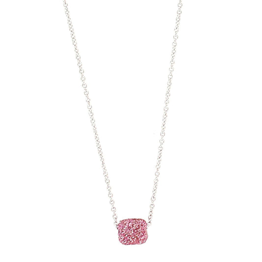 Collana donna Pesavento Colori Del Mondo in argento polvere rosa Tokio