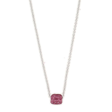 Collana donna Pesavento Colori Del Mondo in argento polvere rosa Jaipur