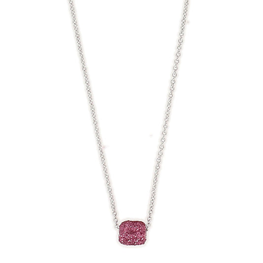 Collana donna Pesavento Colori Del Mondo in argento polvere rosa Jaipur