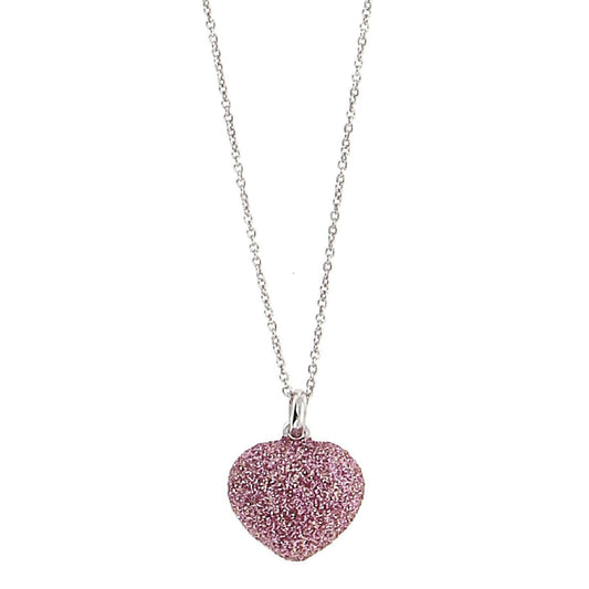 Collana donna Pesavento Colori Del Mondo argento cuore rosa Tokio