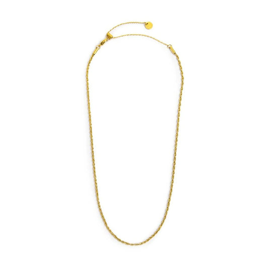 Collana girocollo Marlù Vision da donna acciaio dorato a corda di 2 mm