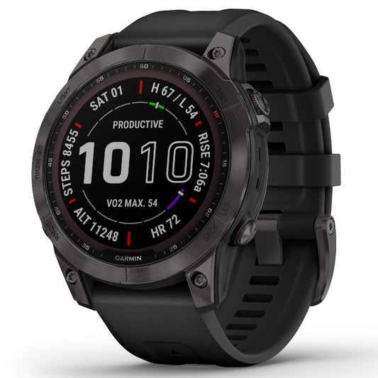 Orologio GPS Garmin Fenix 7 Sapphire Solar Edition unisex