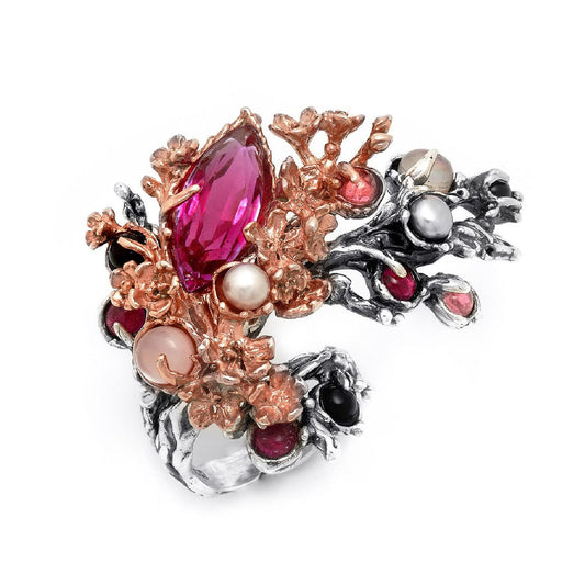 Anello Giovanni Raspini Floral Jungle da donna