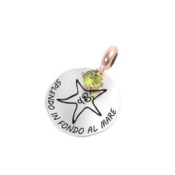 Charm Rerum Gioielli Natura-Peridoto da donna