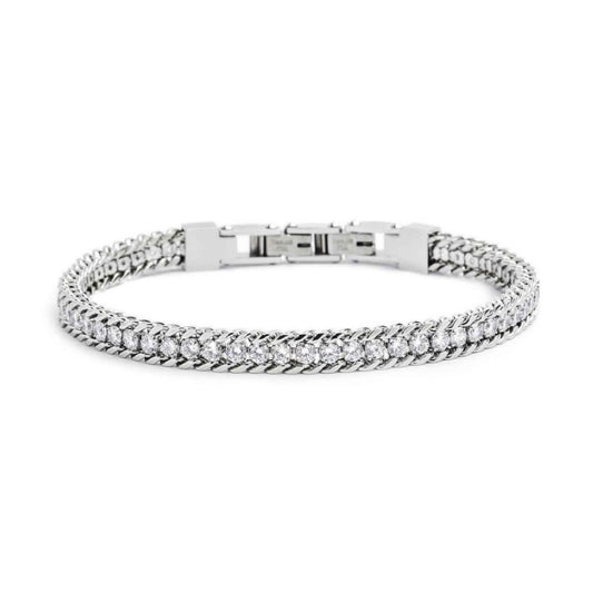 Bracciale Marlù Sparkles da uomo 31BR0001W-1