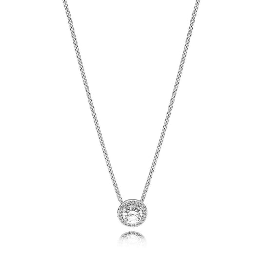 Collana Punto Luce scintillante rotondo 396240CZ-45-2